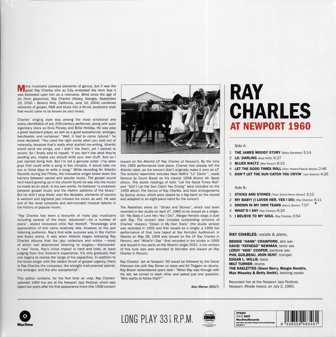 Ray Charles - At Newport 1960 (DMM) (ltd. ed.) (180g) (High-Def VV)