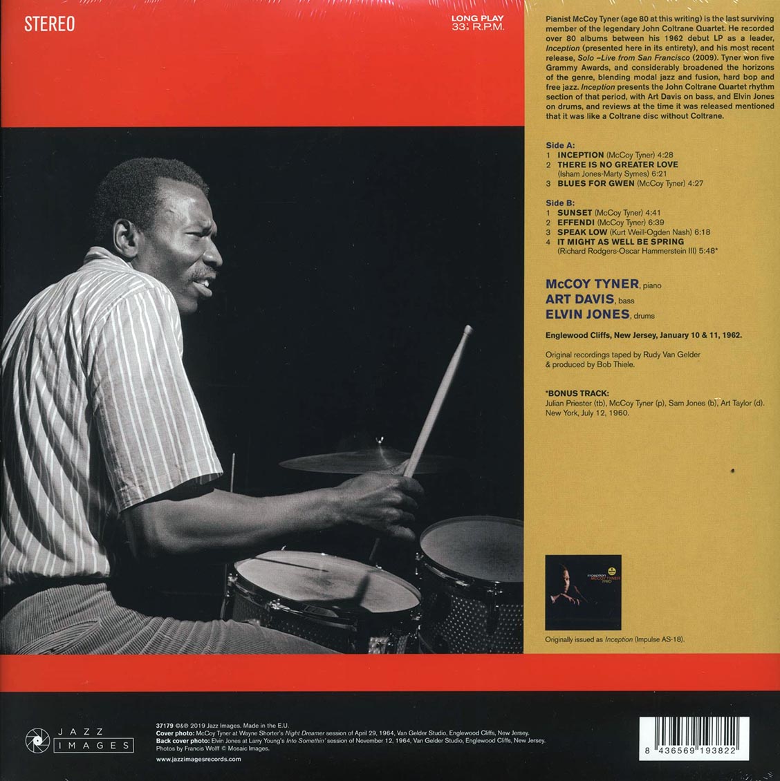 McCoy Tyner Trio - Inception (+ 2 bonus tracks) (ltd. ed.) (180g)