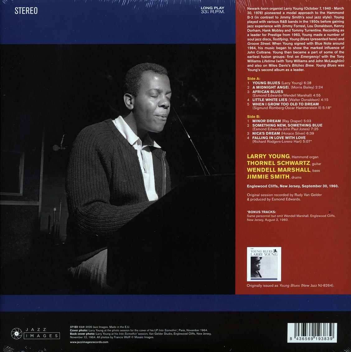 Larry Young - Young Blues (+ 3 bonus tracks) (ltd. ed.) (180g)