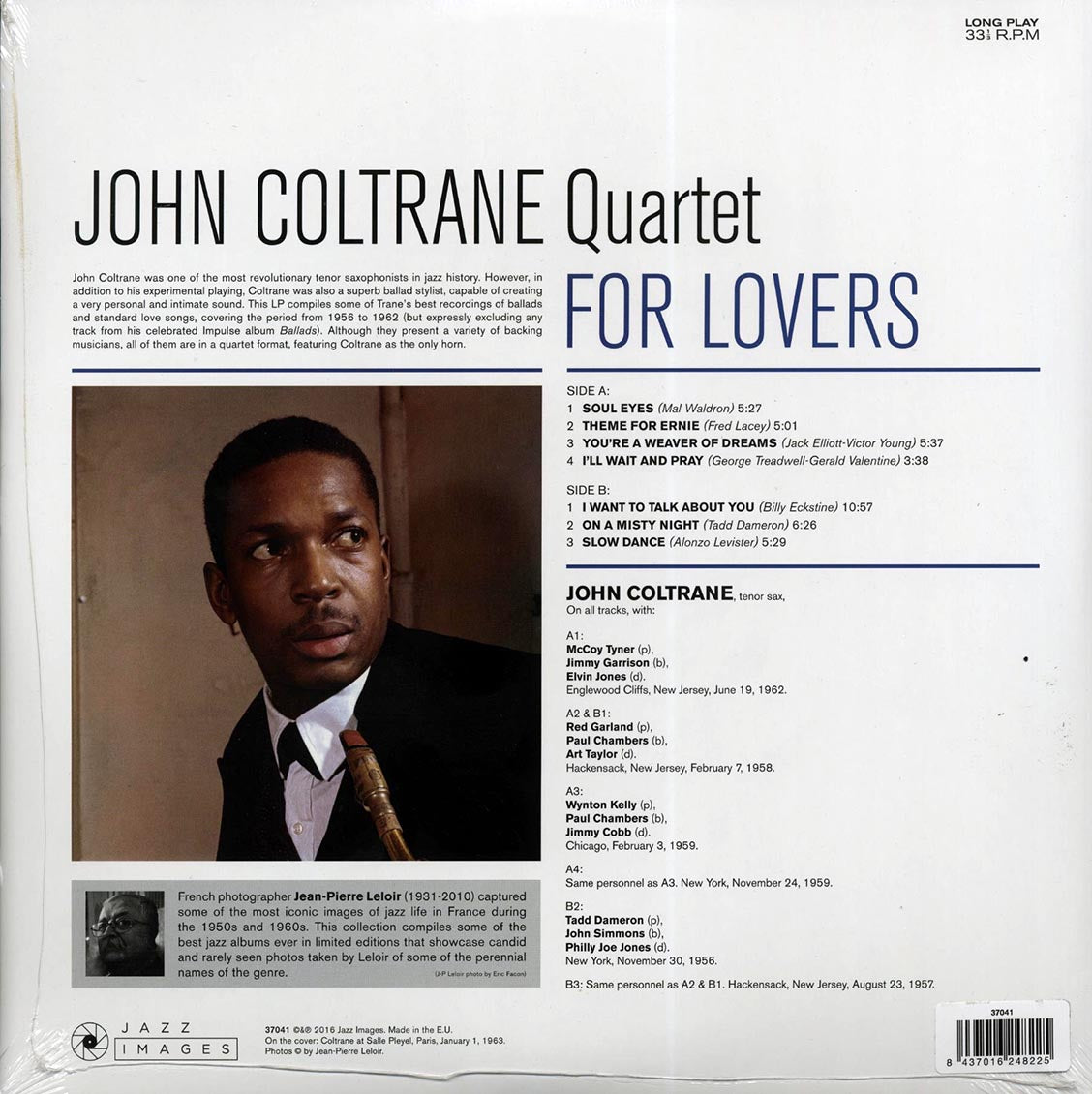 John Coltrane Quartet - For Lovers (ltd. ed.) (180g) (High-Def VV)