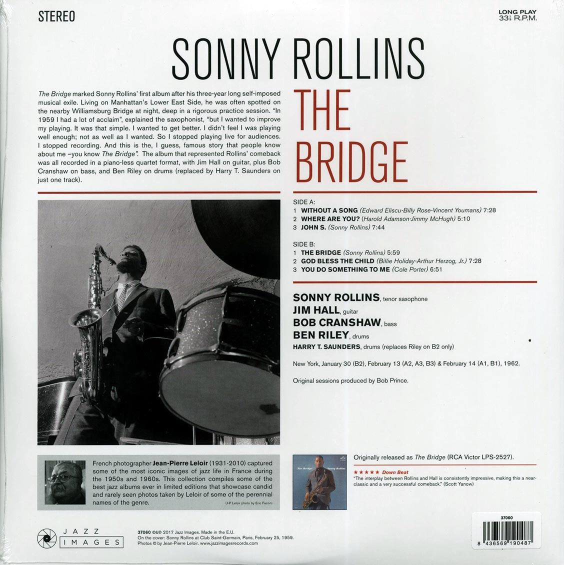 Sonny Rollins Quartet - The Bridge (ltd. ed.) (180g) (High-Def VV)