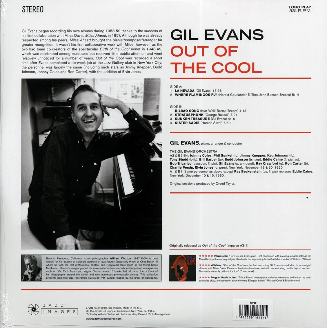 Gil Evans - Out Of The Cool (ltd. ed.) (180g) (High-Def VV)