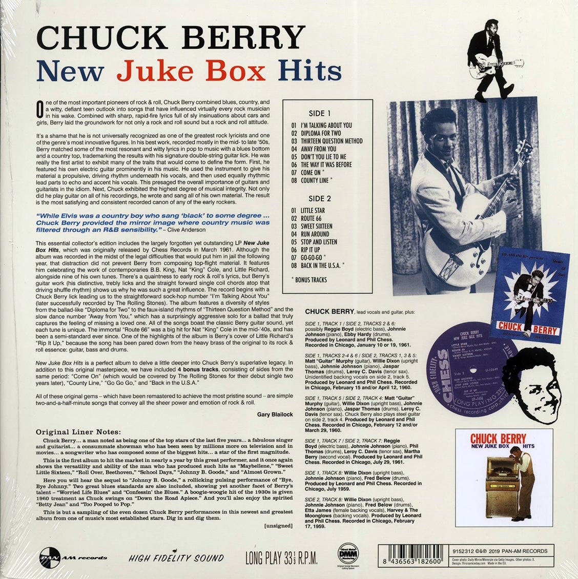 Chuck Berry - New Juke Box Hits (+ 5 bonus tracks) (DMM) (ltd. ed.) (180g) (High-Def VV)