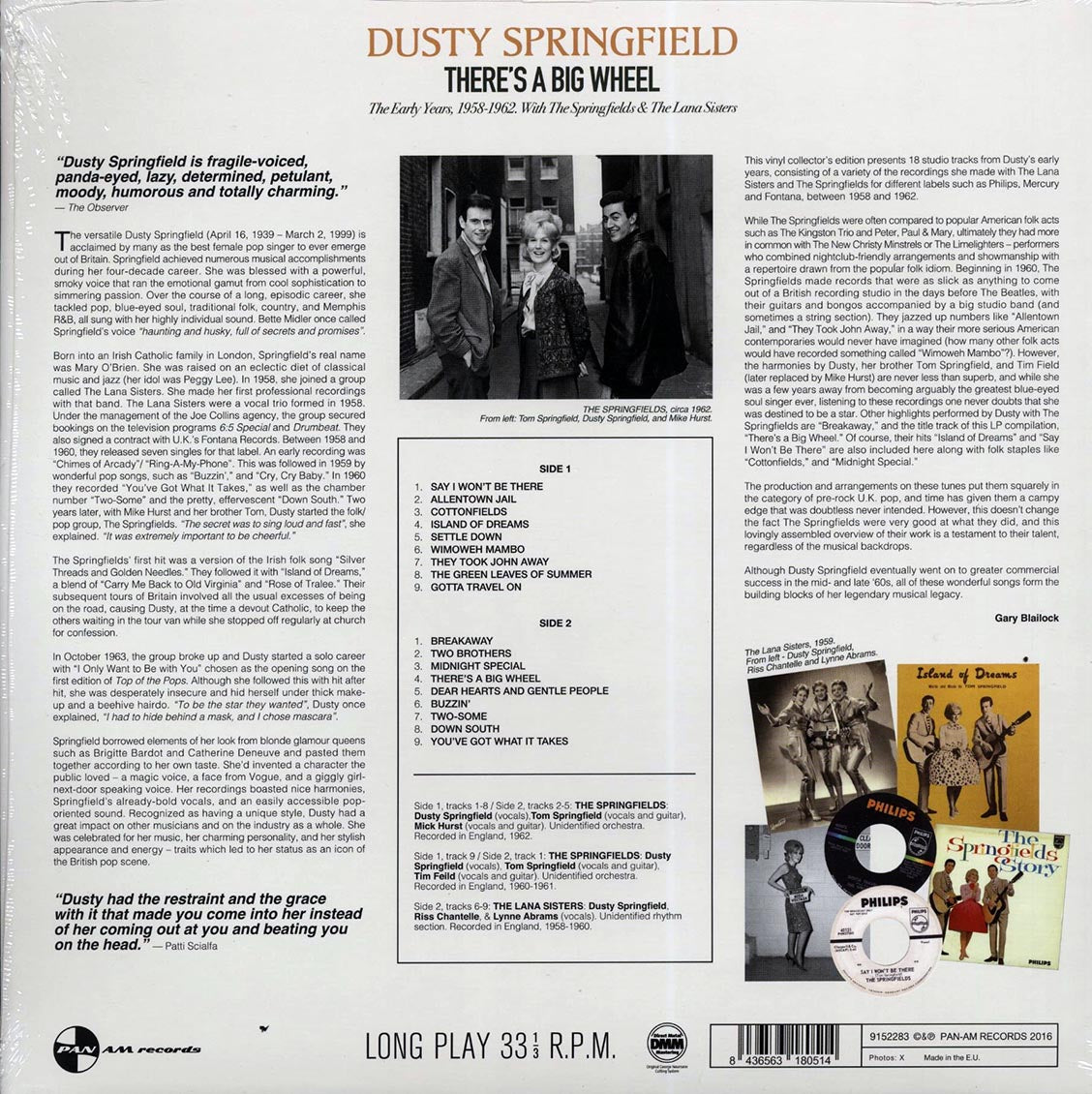 Dusty Springfield - There's A Big Wheel (DMM) (ltd. ed.) (180g) (High-Def VV)