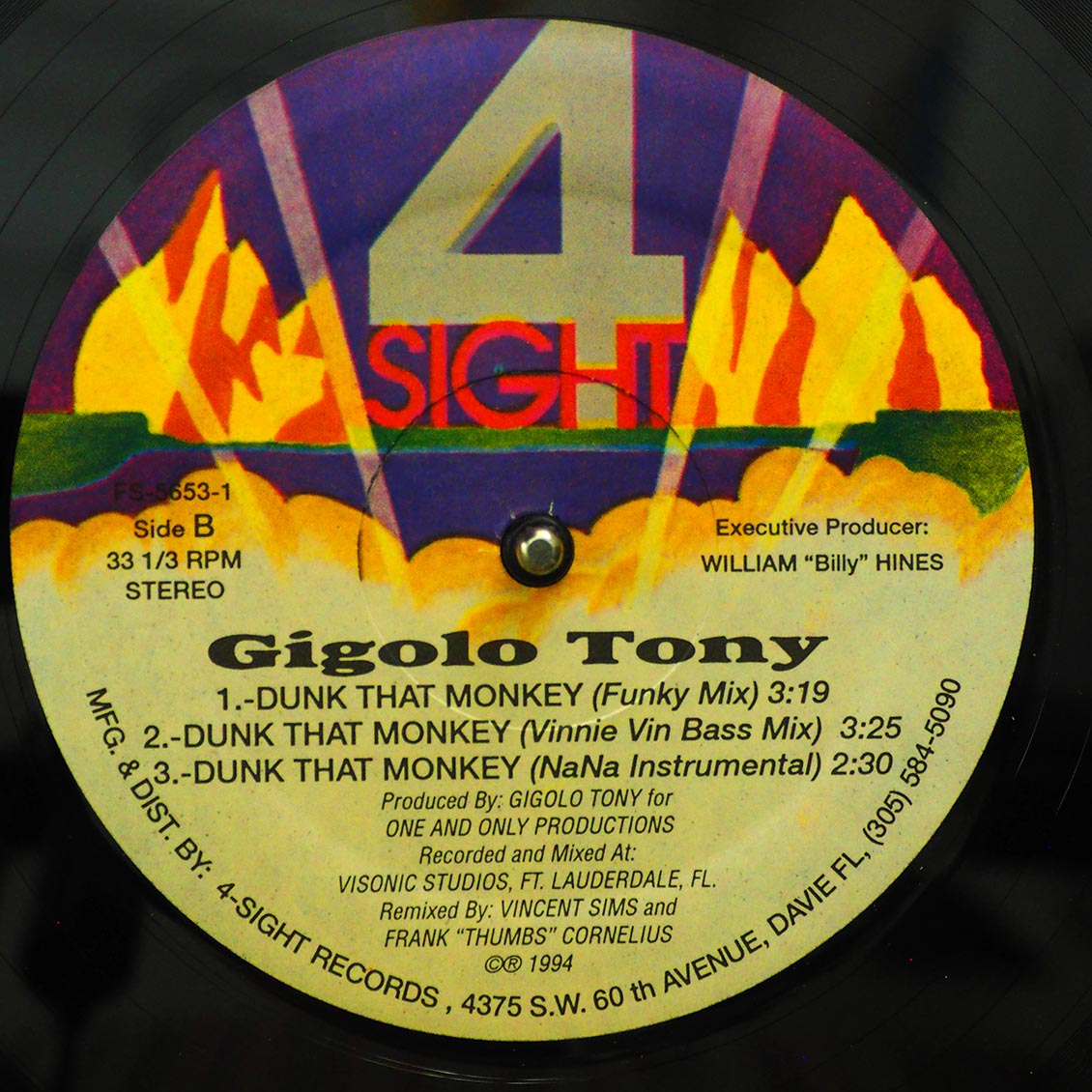 Gigolo Tony - Dunk That Monkey EP (orig. press)