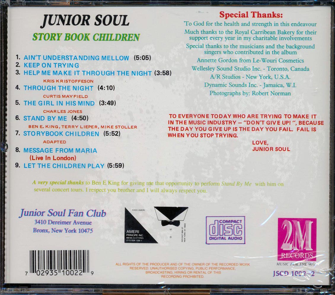 Junior Soul - Story Book Children