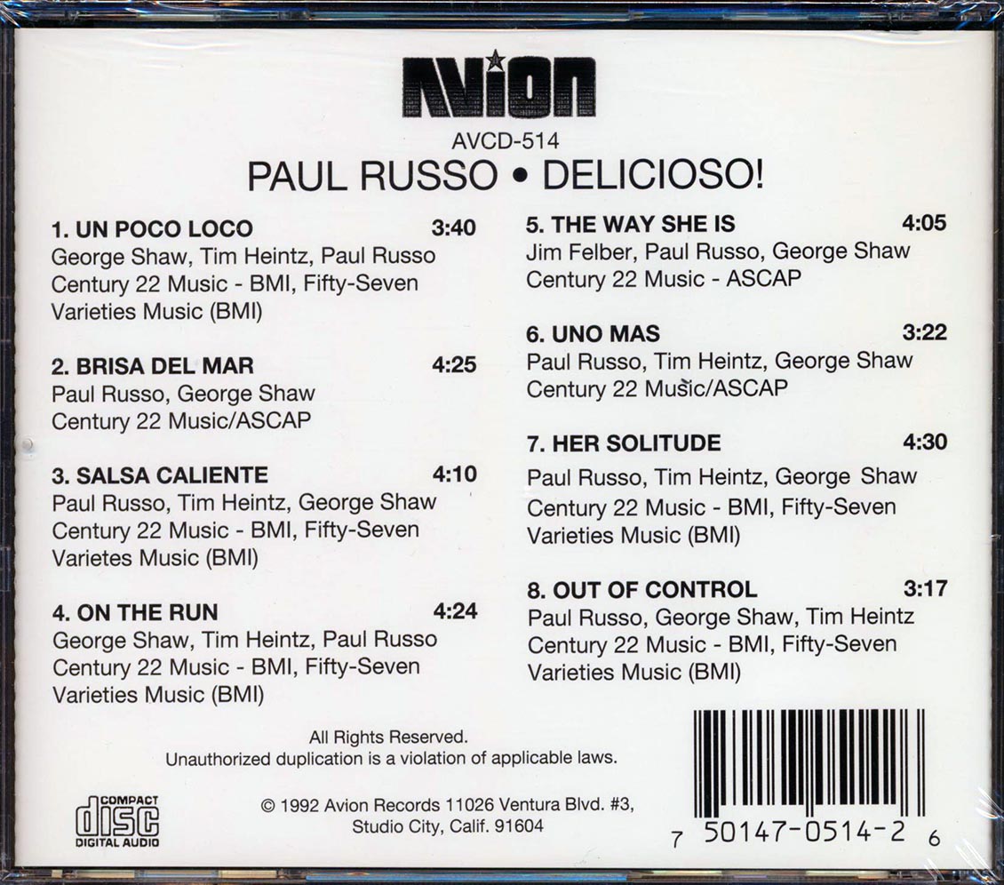Paul Russo - Delicioso!