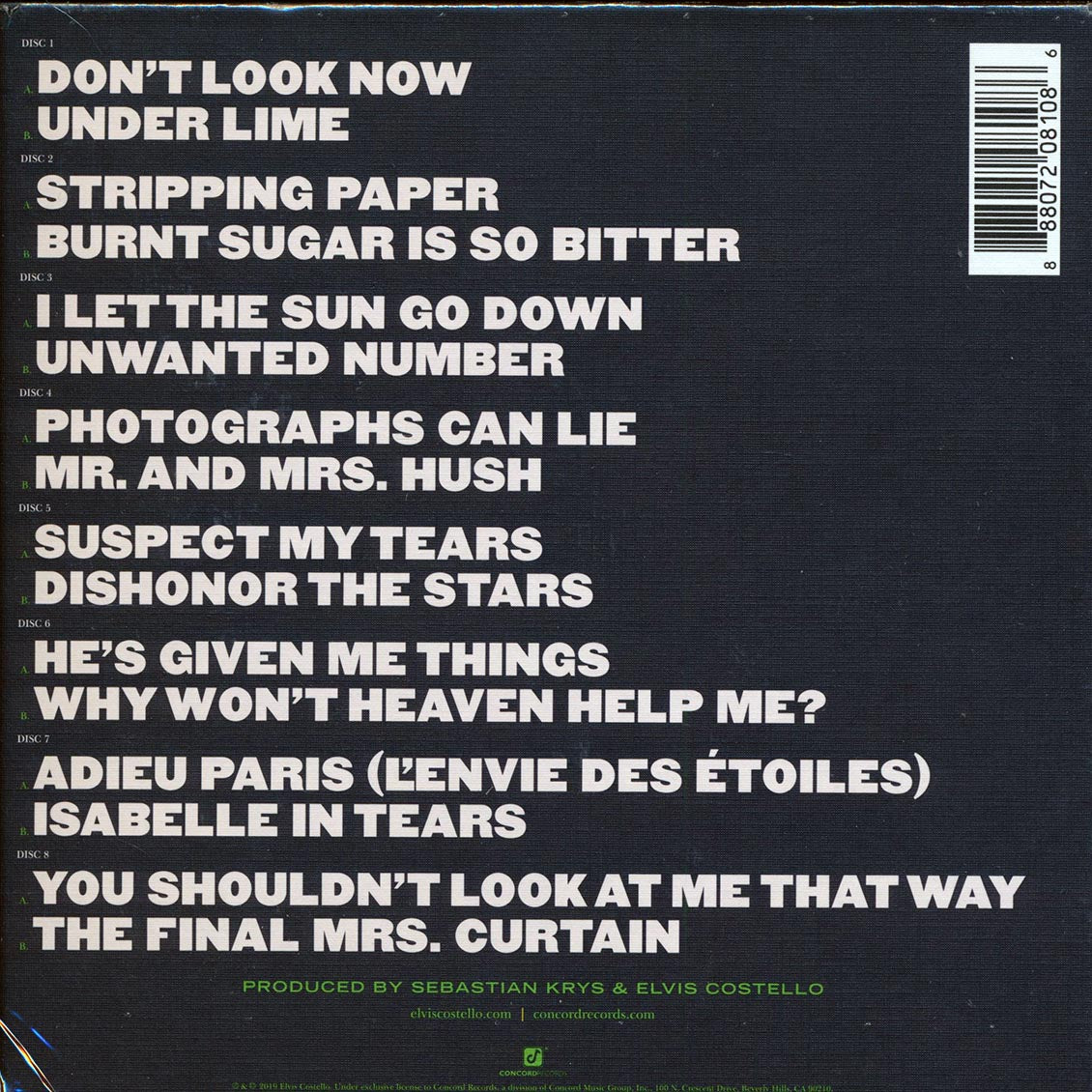 Elvis Costello - Look Now