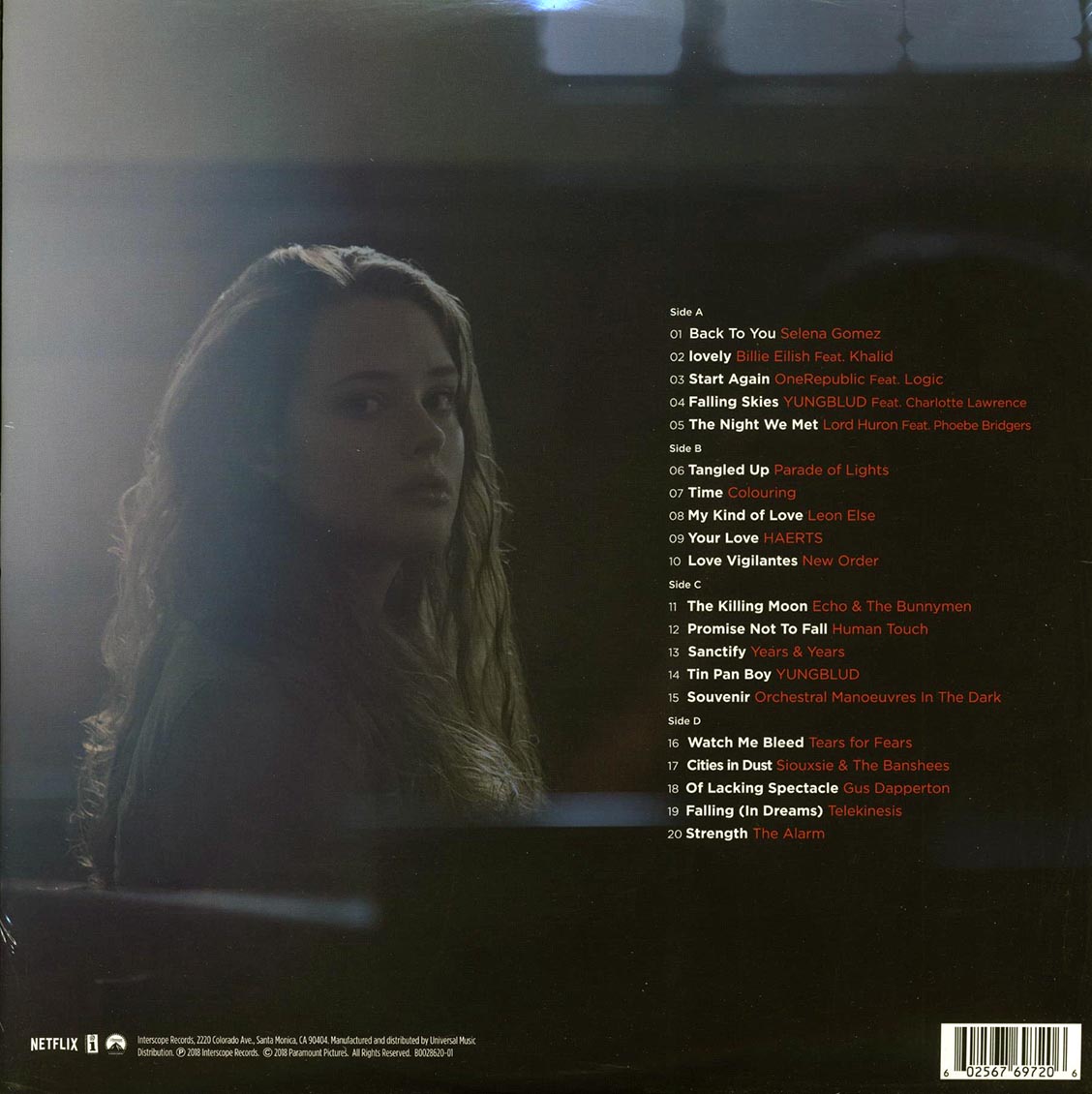 Various - 13 Reasons Why Season 2: A Netflix Original Series Soundtrack (2xLP) (white vinyl)
