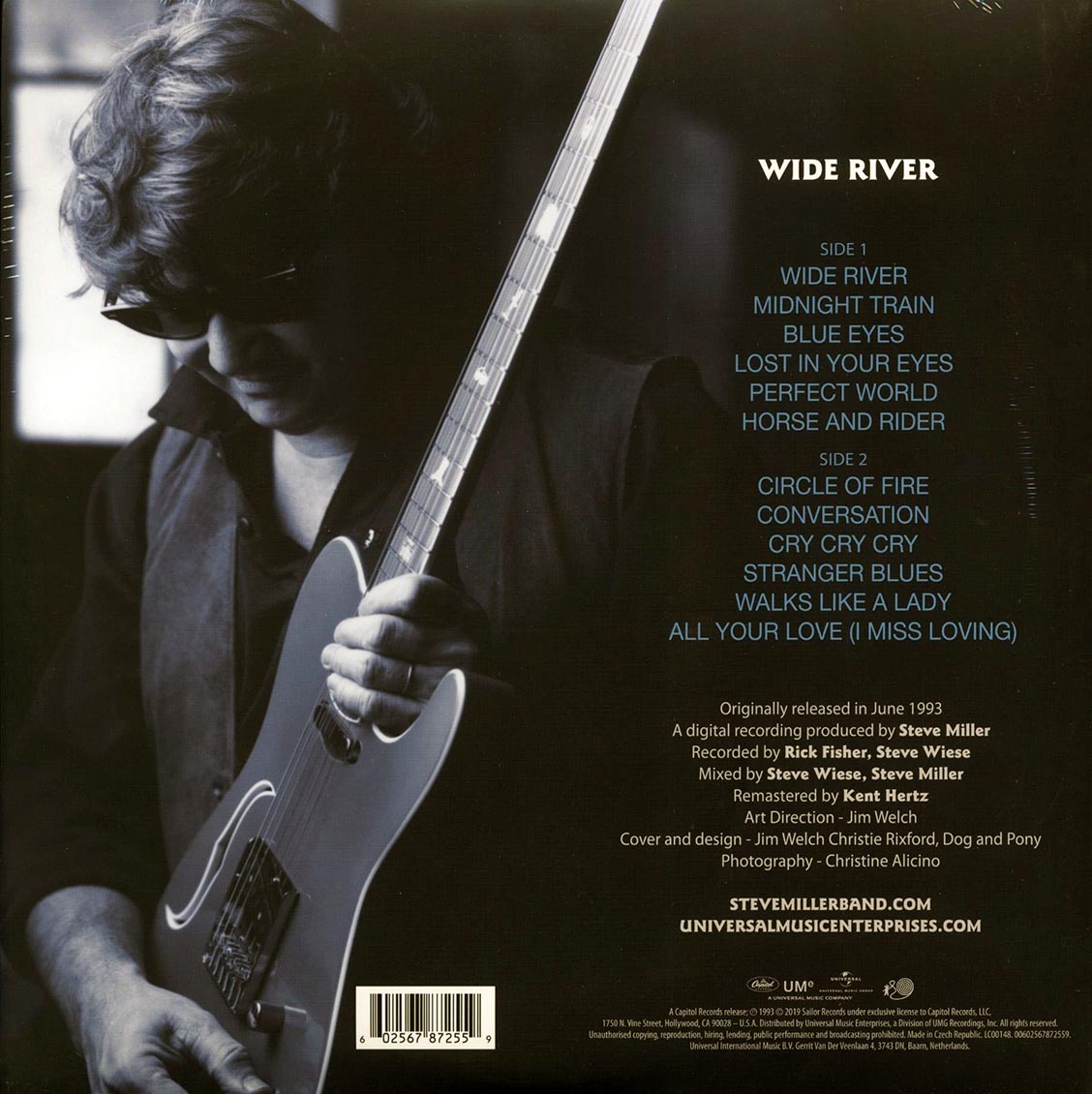 Steve Miller Band - Wide River (incl. mp3) (180g)