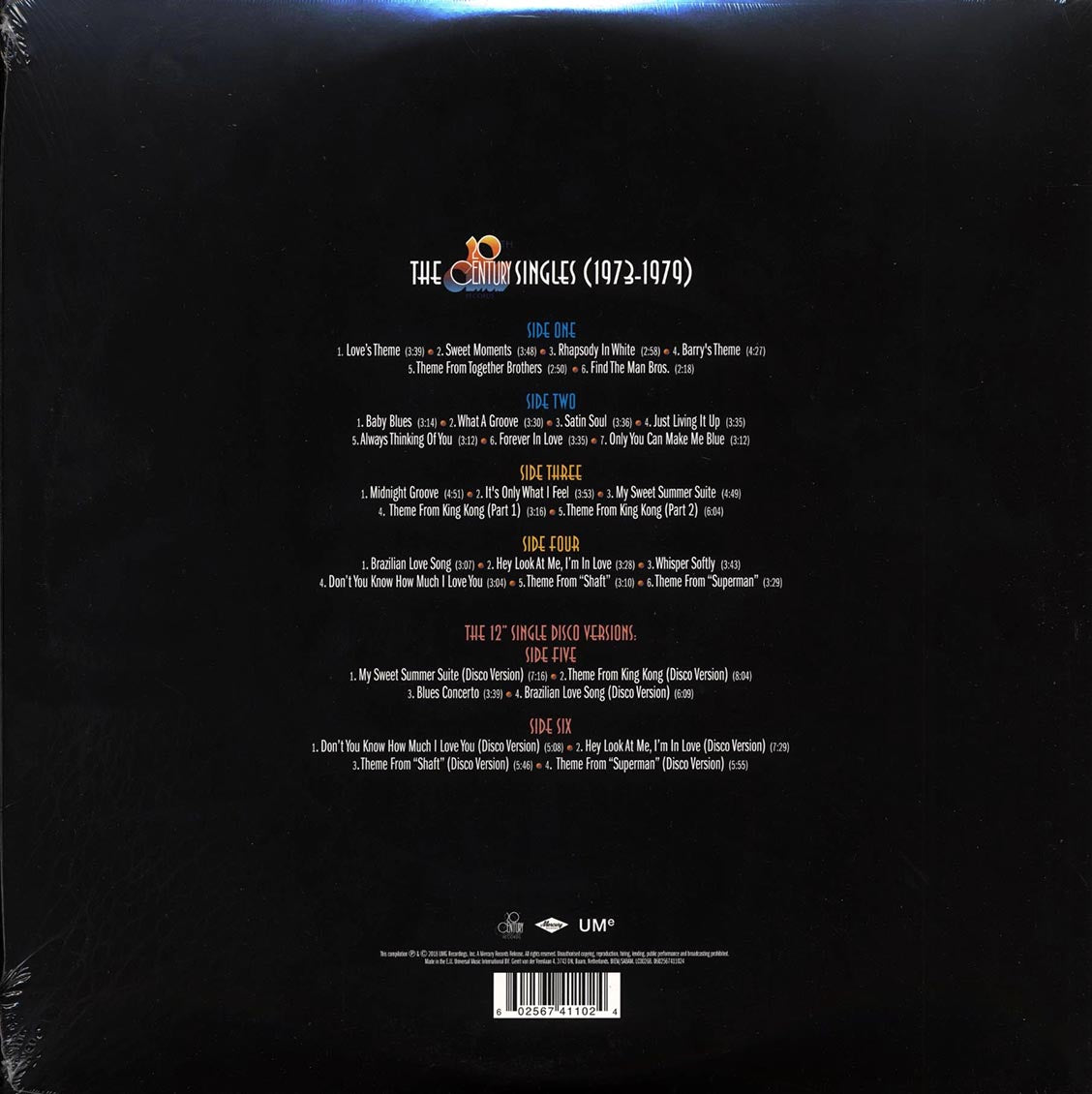 Love Unlimited Orchestra - The 20th Century Records Singles 1973-1979 (3xLP) (incl. mp3) (180g)