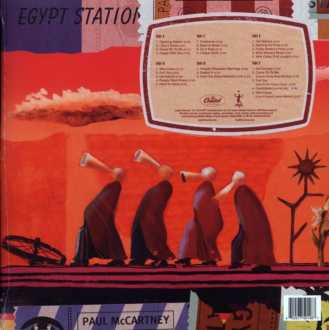 Paul McCartney - Egypt Station: Explorer's Edition (+10 bonus tracks) (ltd. ed.) (3xLP) (incl. mp3) (180g)