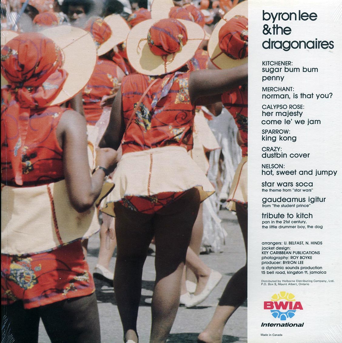 Byron Lee & The Dragonaires - More Carnival (Jamaica press) (orig. press)