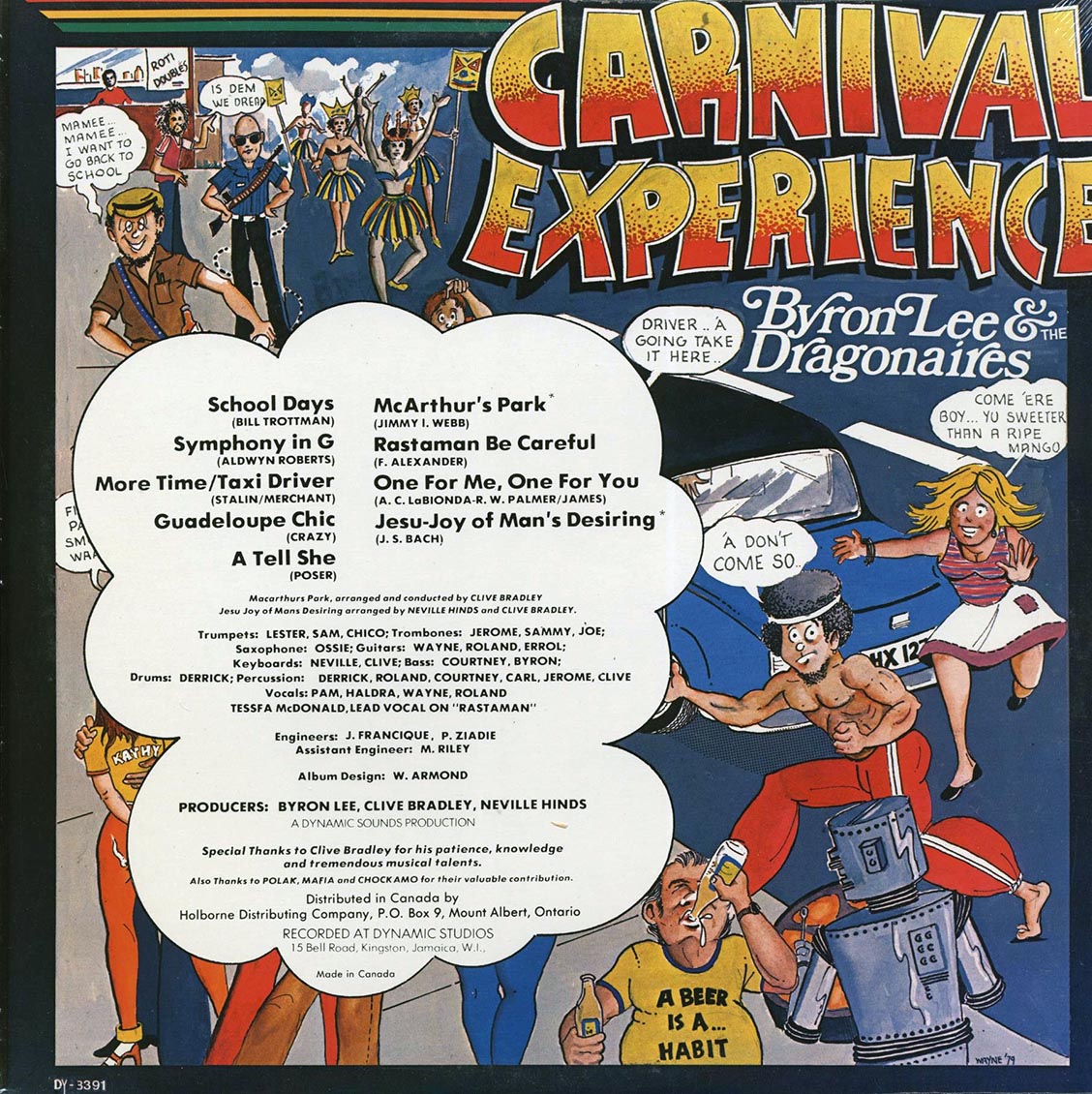 Byron Lee & The Dragonaires - Carnival Experience (orig. press)