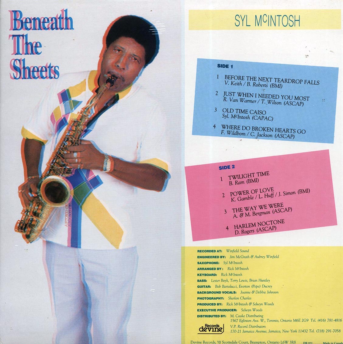 Syl Mcintosh - Beneath The Sheets (orig. press)