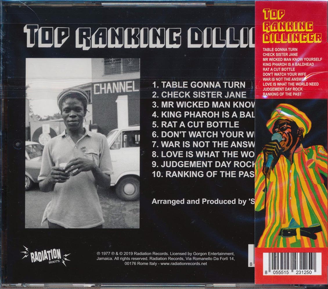 Dillinger - Top Ranking (ltd. ed.)