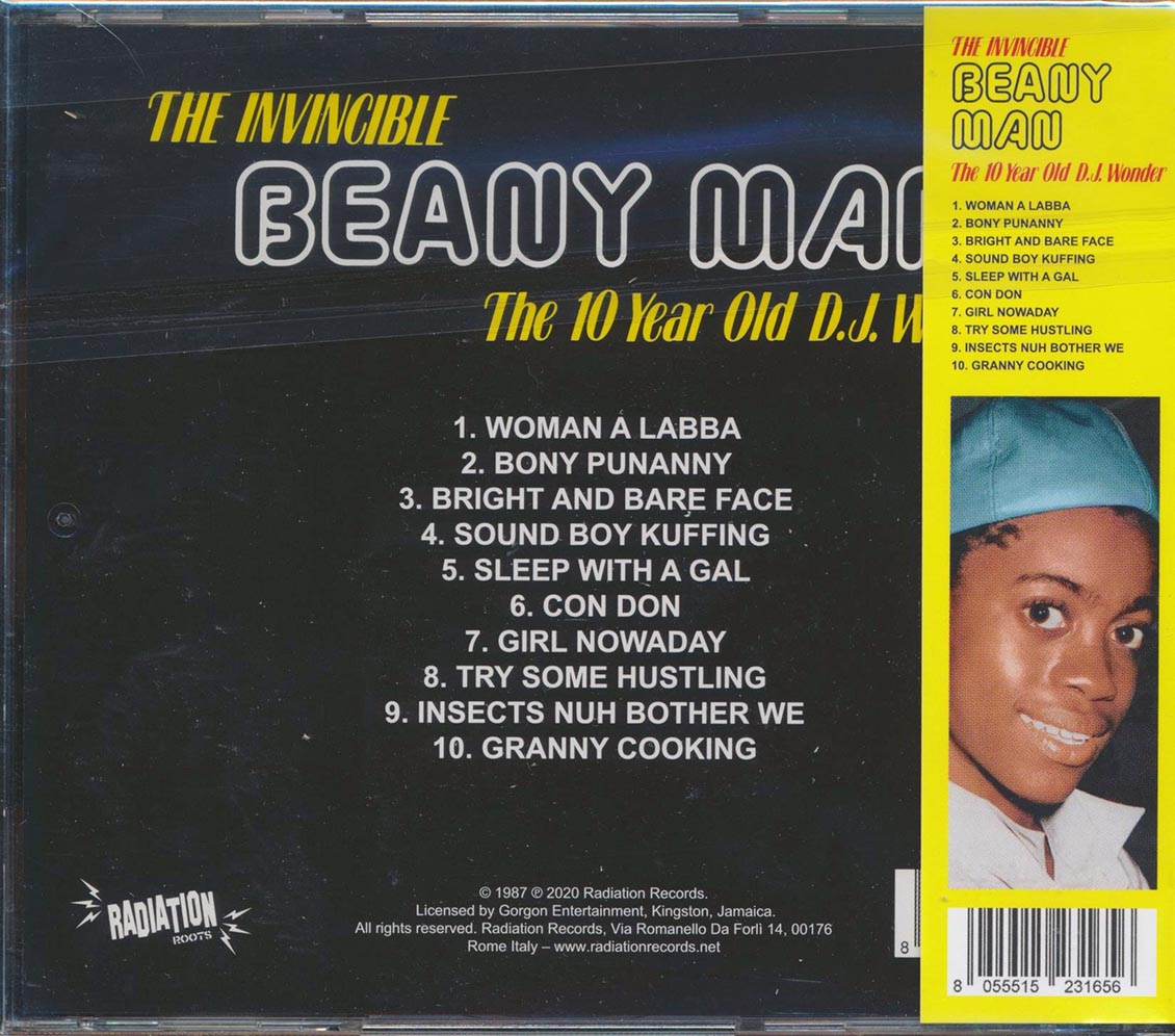 Beanie Man - The Invincible Beanie Man: The 10 Year Old DJ Wonder (ltd. ed.)