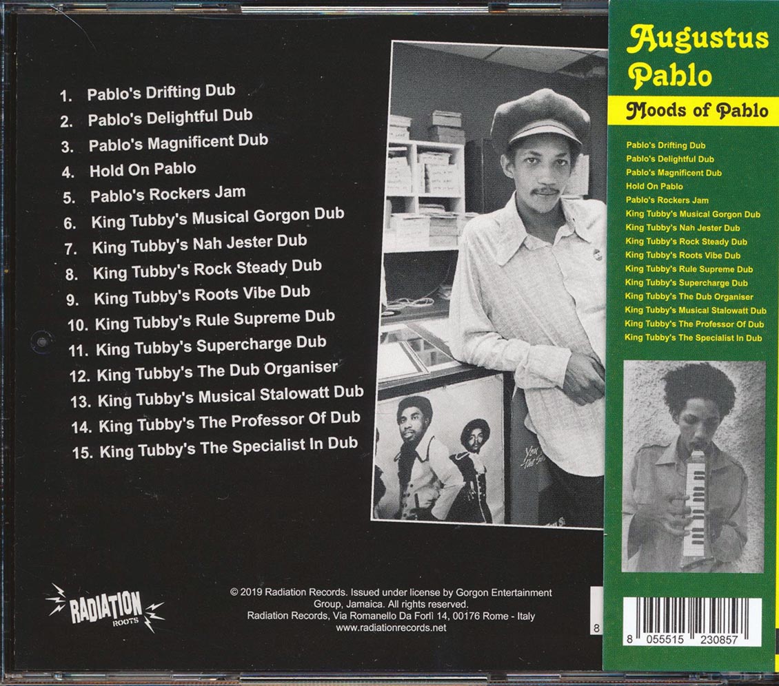 Augustus Pablo - Moods Of Pablo (ltd. ed.)