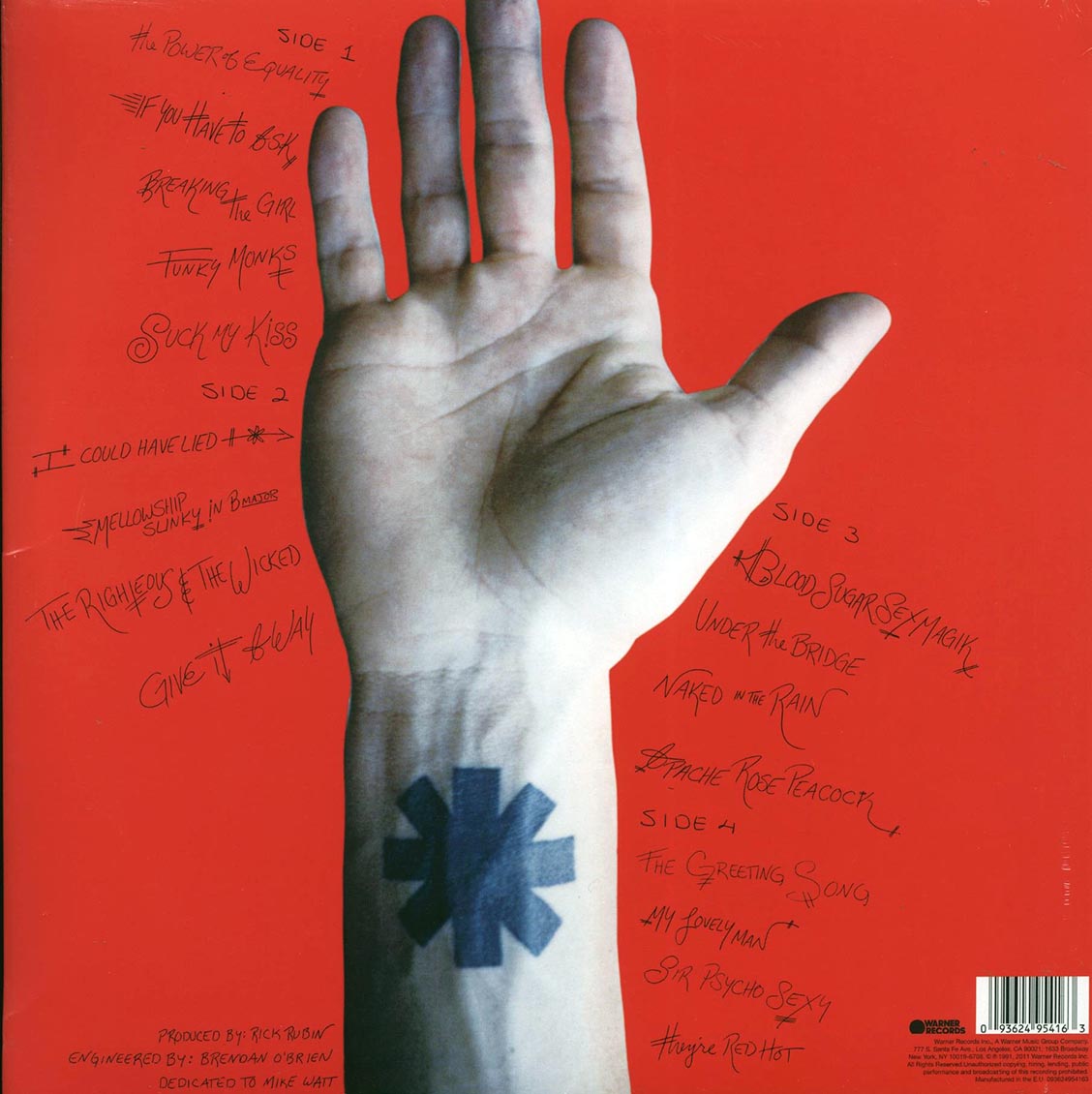 Red Hot Chili Peppers - Blood Sugar Sex Magik (2xLP) (180g)