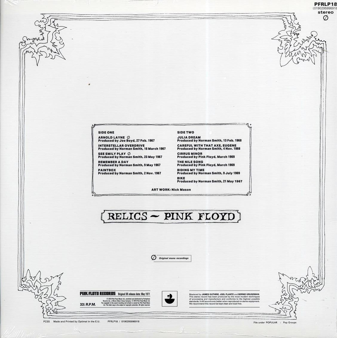 Pink Floyd - Relics (180g)
