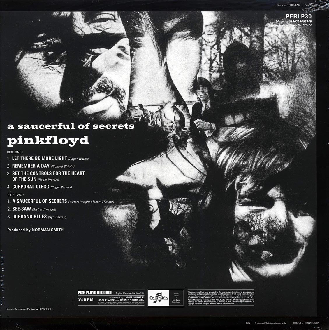 Pink Floyd - A Saucerful Of Secrets (mono) (180g)