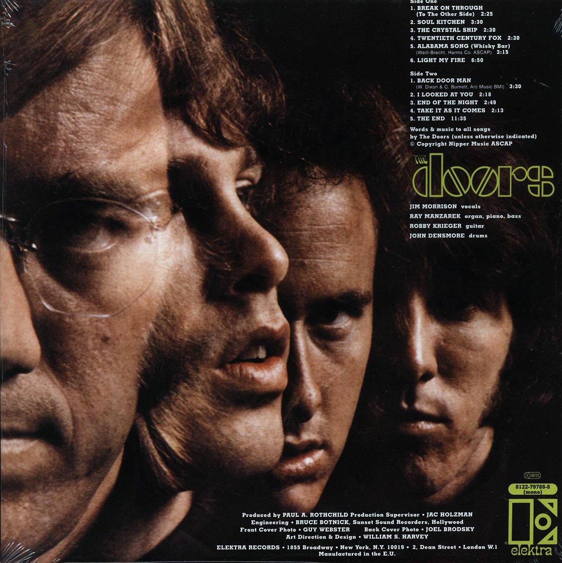 The Doors - The Doors (mono) (180g) (remastered)
