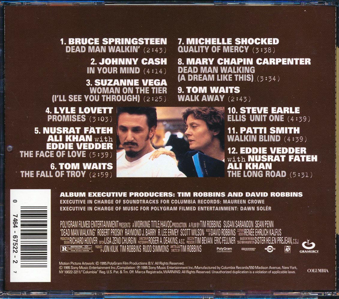 Bruce Springsteen - Music From And Inspired By The Motion Picture Dead Man Walking