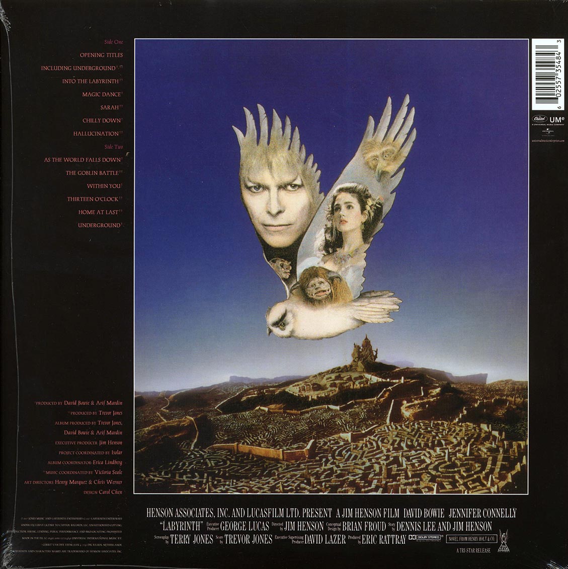 David Bowie, Trevor Jones - Labyrinth: From The Original Soundtrack Of The Jim Henson Film (180g) (remastered)