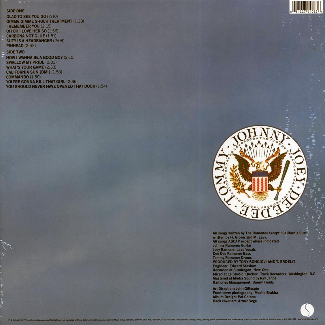 The Ramones - Leave Home (180g) (remastered)