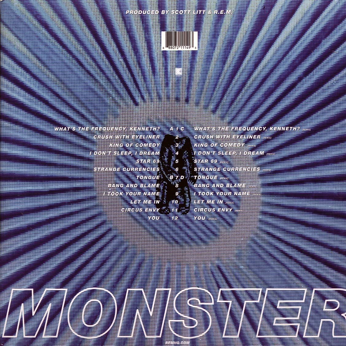 REM - Monster (24 tracks) (2xLP) (expanded edition)
