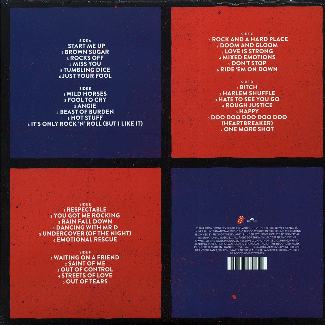The Rolling Stones - Honk (3xLP)