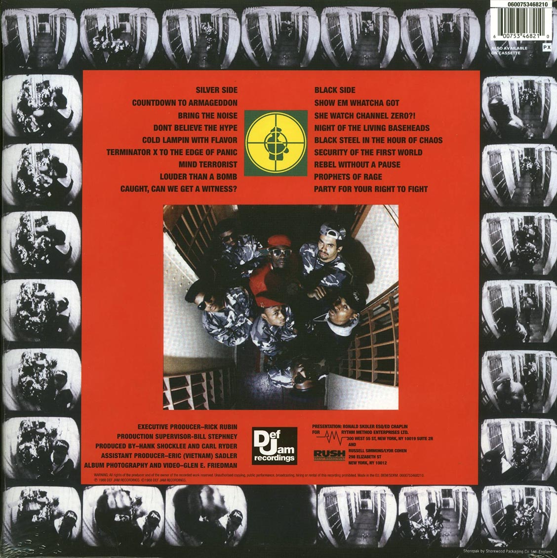 Public Enemy - It Takes A Nation Of Millions To Hold Us Back (incl. mp3) (180g)