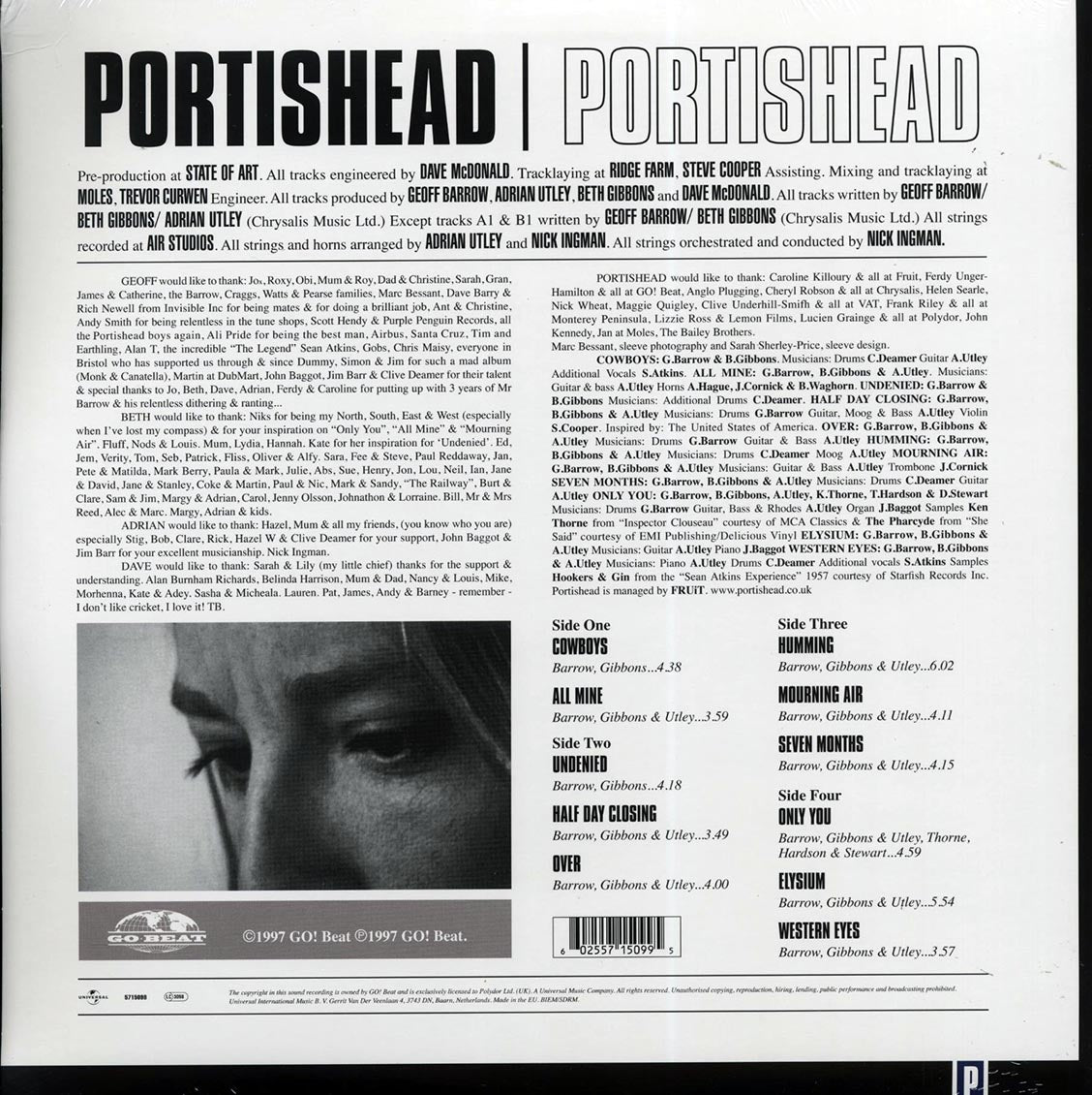 Portishead - Portishead (2xLP) (incl. mp3) (180g)