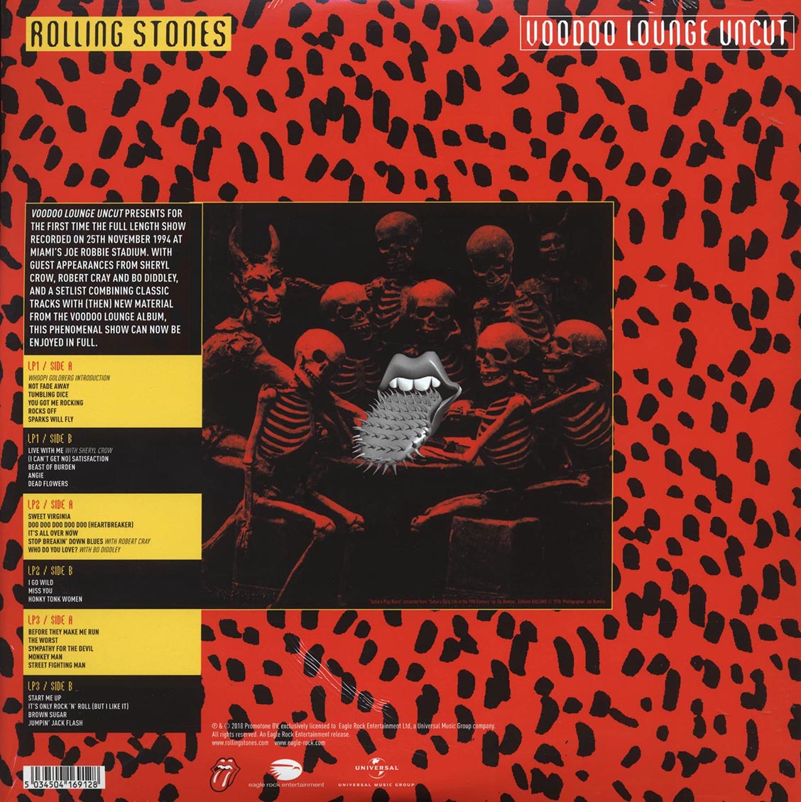 The Rolling Stones - Voodoo Lounge Uncut (28 tracks) (+10 bonus tracks) (3xLP) (remastered)