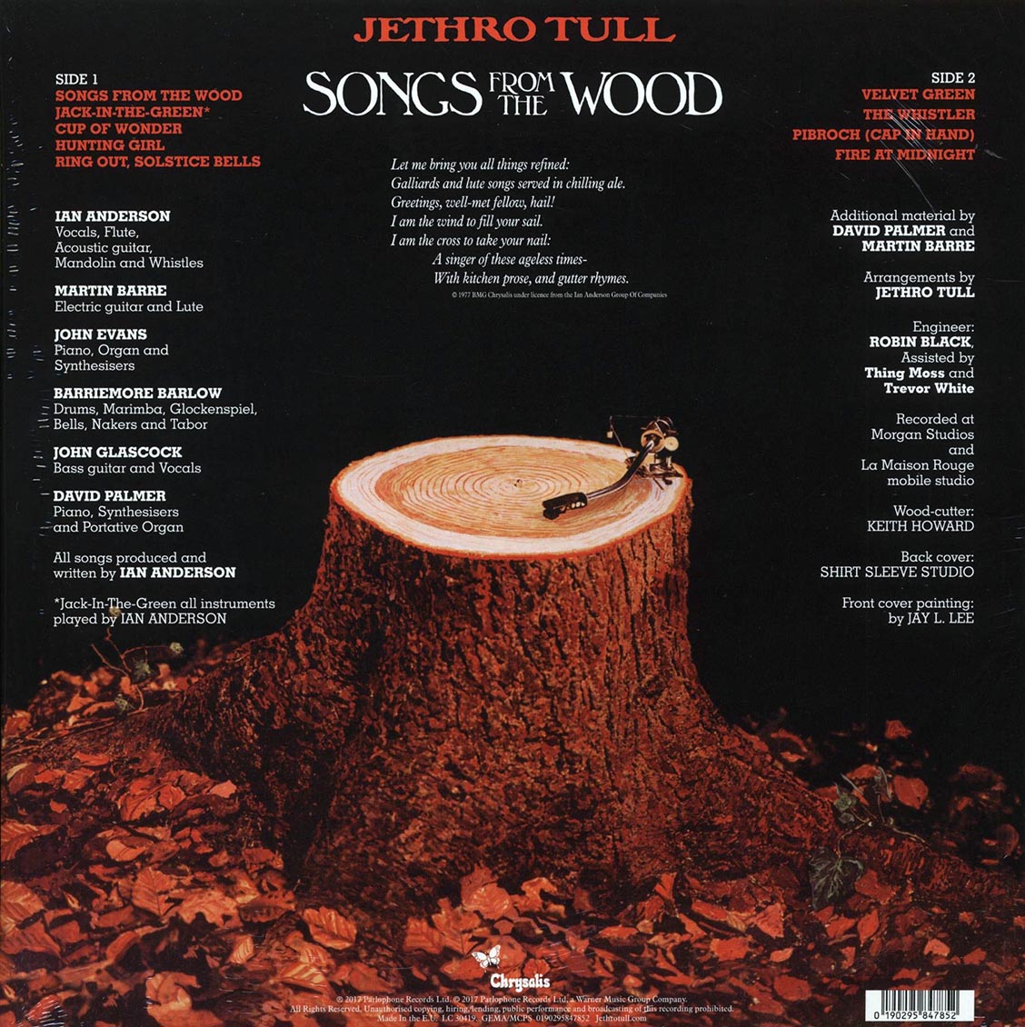 Jethro Tull - Songs From The Wood (40th Anniv. Ed.) (180g)
