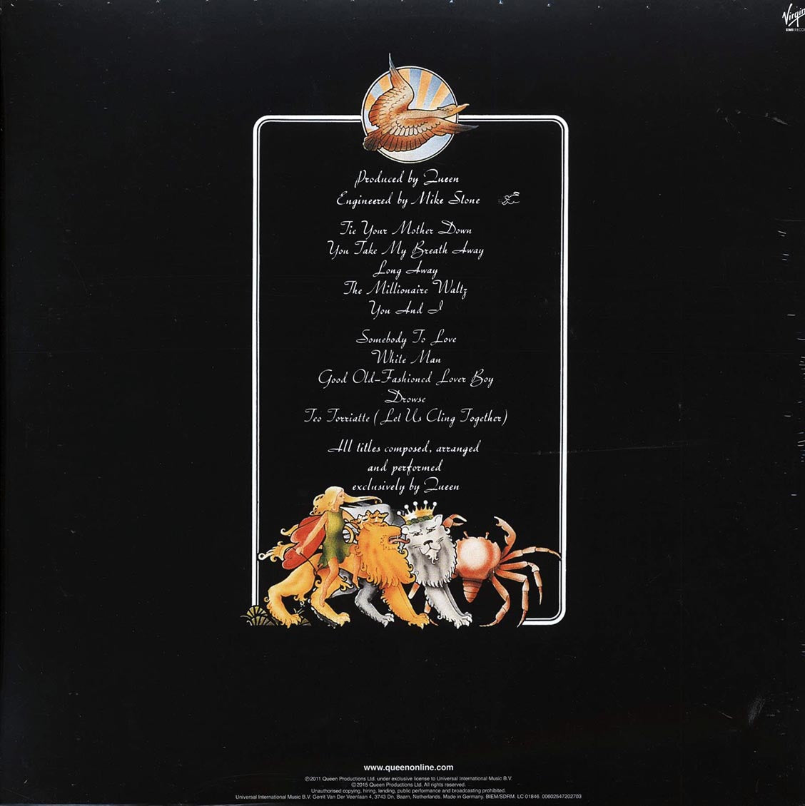 Queen - A Day At The Races (180g) (remastered) (audiophile)