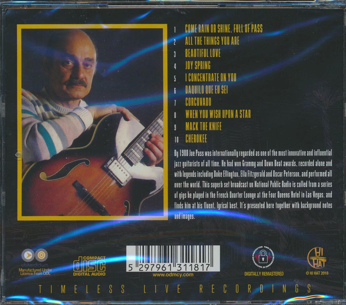 Joe Pass - Live In Vegas (remastered)