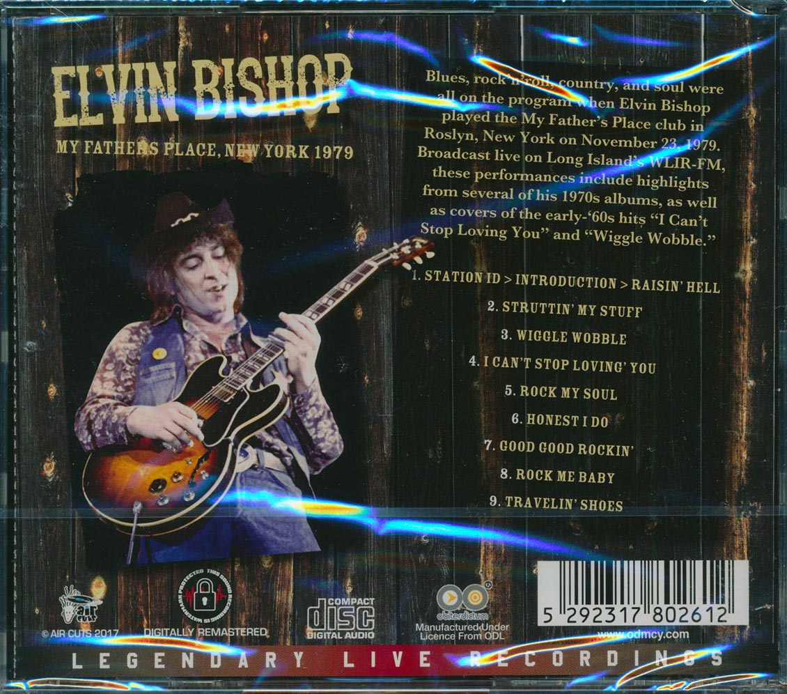Elvin Bishop - My Fathers Place, New York 1979 (incl. 8-page booklet) (remastered)