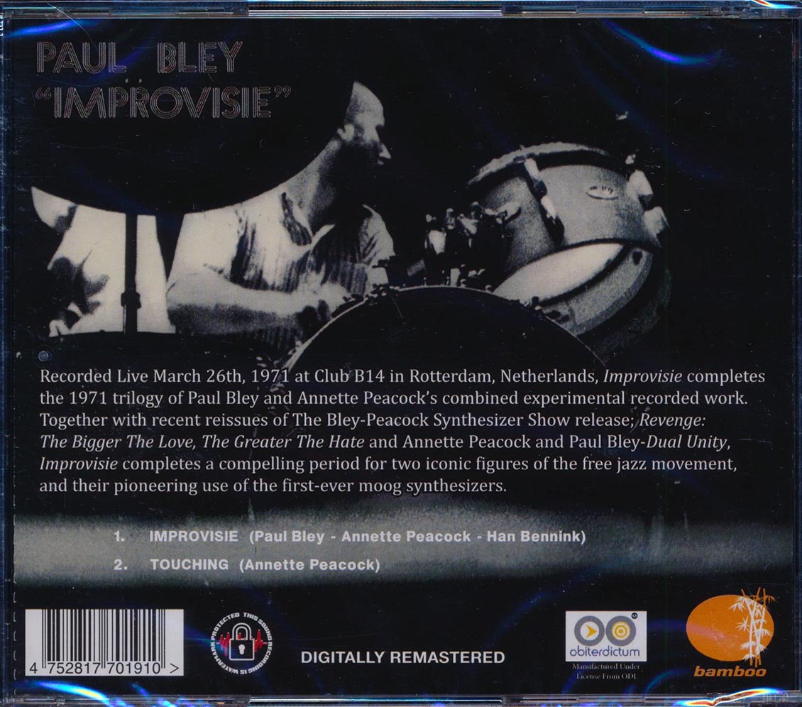 Paul Bley - Improvisie (remastered)