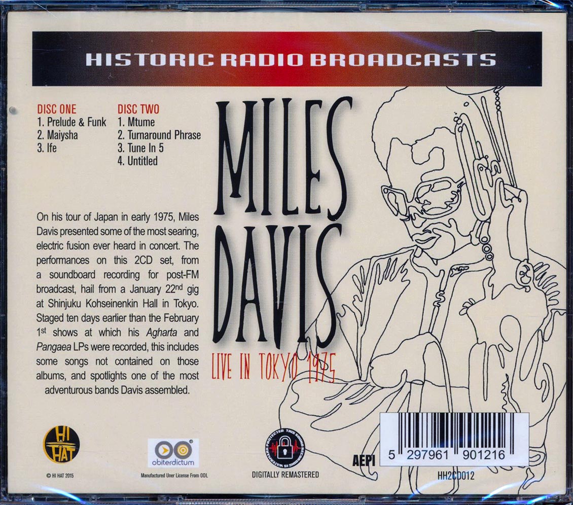 Miles Davis - Live In Tokyo 1975 (2xCD) (remastered)
