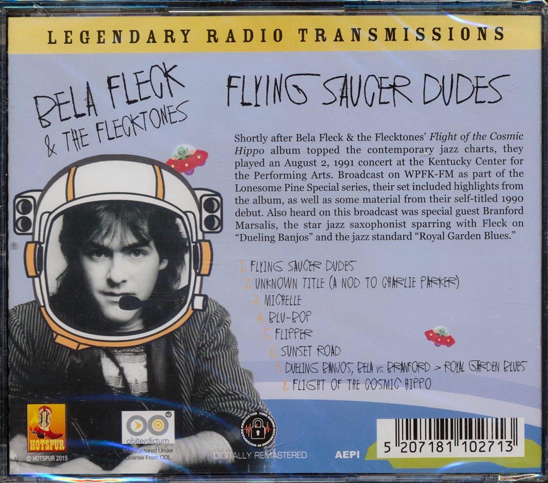 Bela Fleck & The Flecktones - Flying Saucer Dudes (incl. 8-page booklet) (remastered)