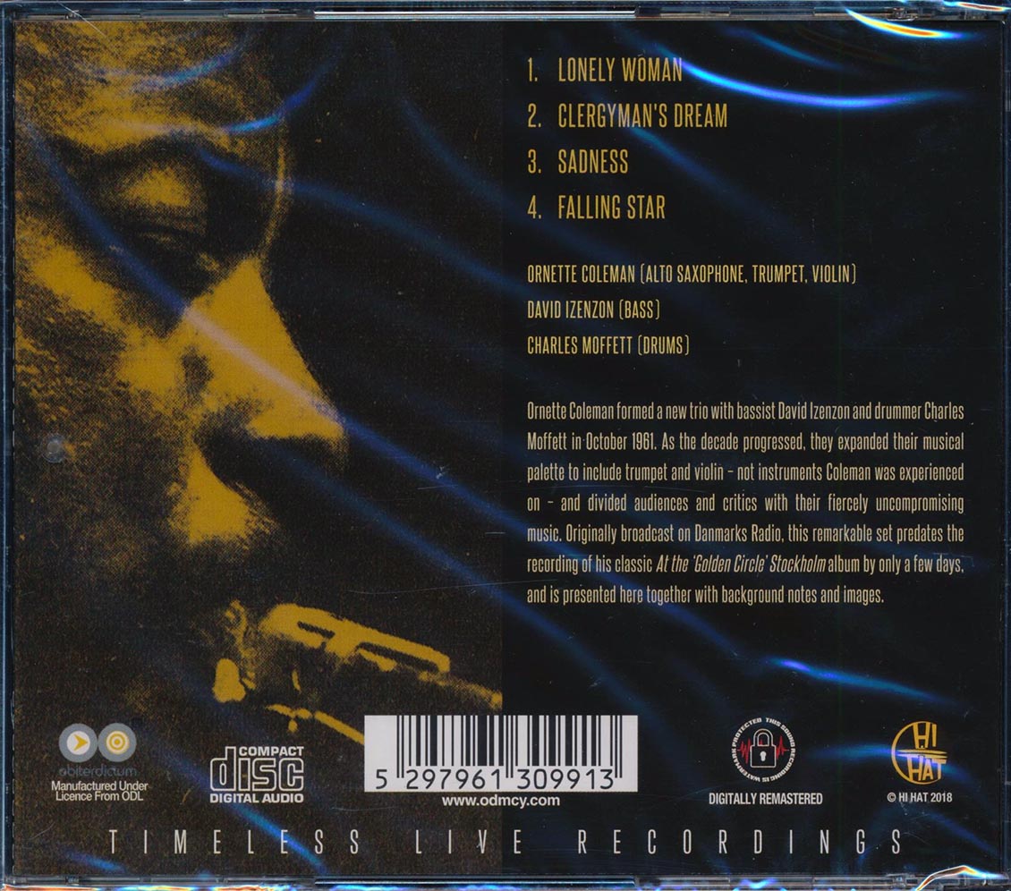 Ornette Coleman Trio - Live Tivoli Koncertsalen Copenhagen 1965 (incl. 8-page booklet) (remastered)
