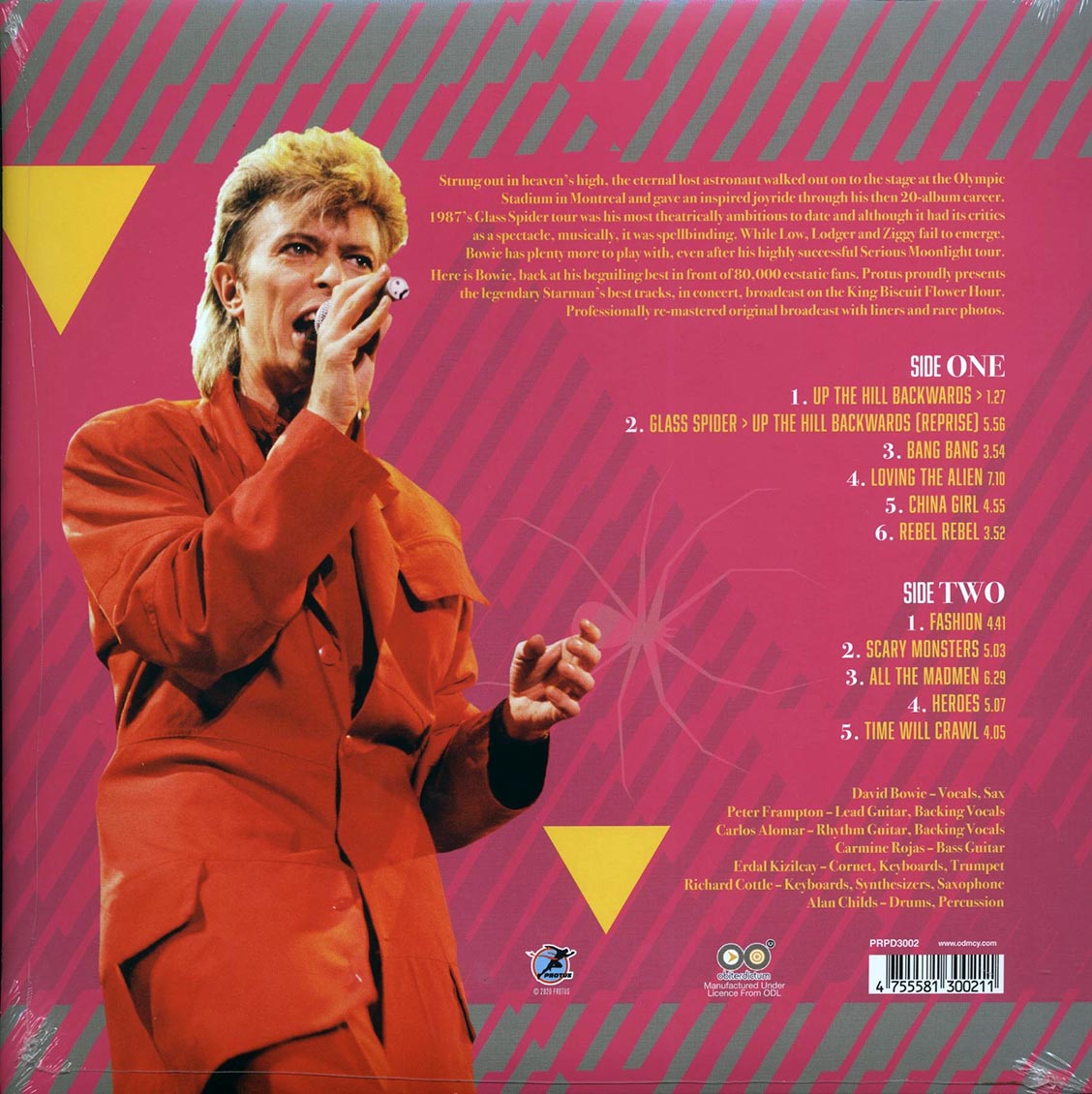 David Bowie - Best Of Montreal '87 (die-cut jacket) (ltd. ed.) (remastered) (picture disc)