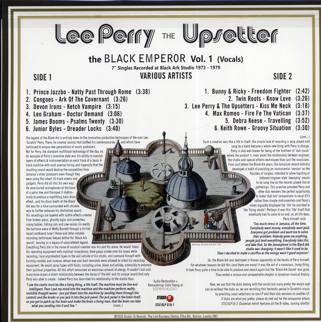 Lee Perry - Lee Perry The Black Emperor Volume 1: 7" Singles Recorded At Black Ark Studio