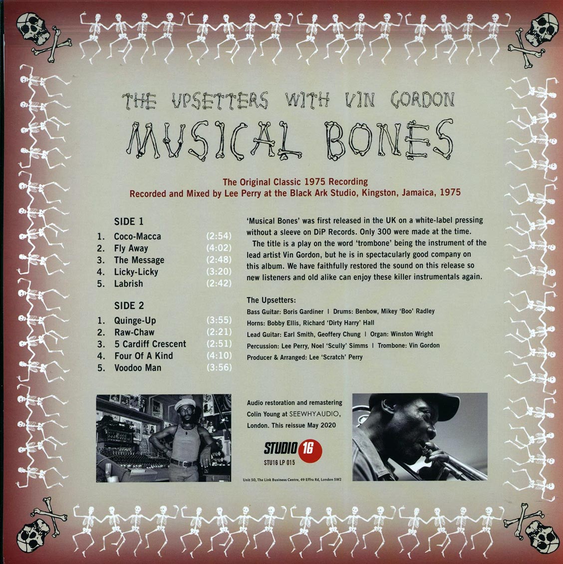 Lee Perry - Musical Bones: The Upsetters With Vin Gordon