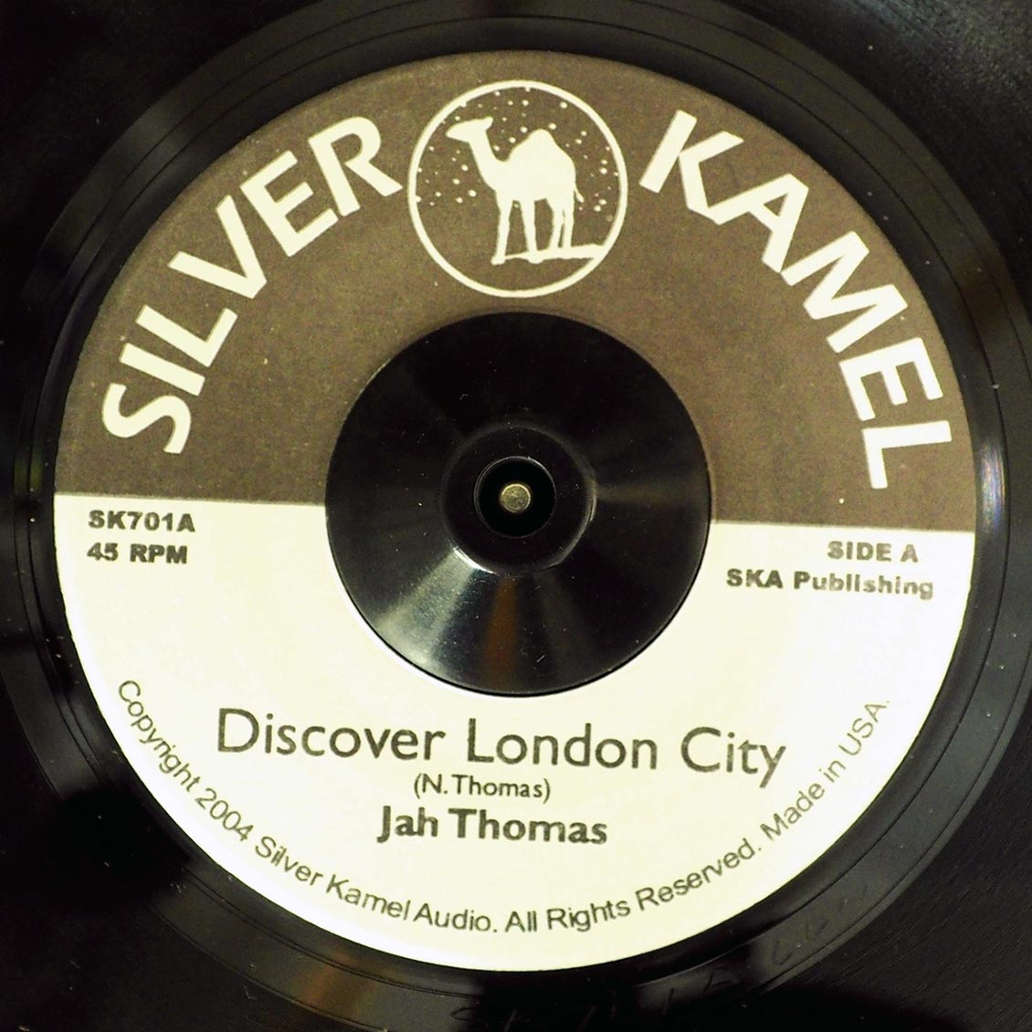 Jah Thomas - Discover London City  /  Dub Version (rhythm: "Under Mi Sensi/African Beat")