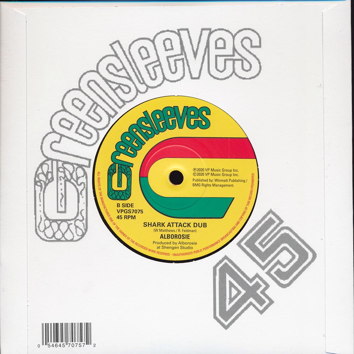 Wailing Souls, Alborosie - Shark Attack  /  Alborosie - Shark Attack Dub