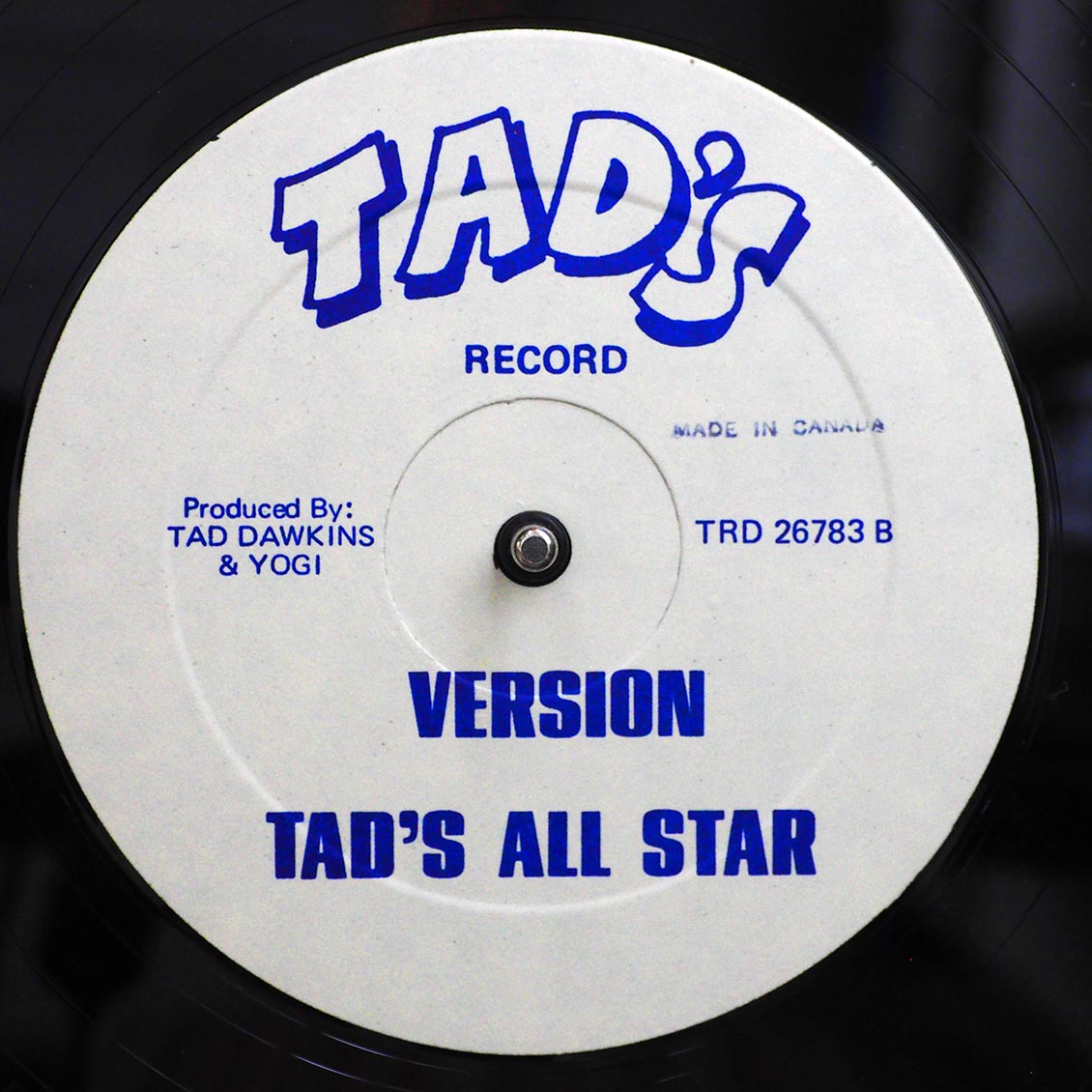 Ken Boothe & The Love Joys - Baby I Love You (Extended Mix)  /  Tad's All Stars - Version (orig. press)