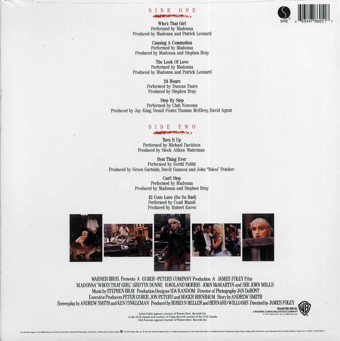 Madonna - Who's That Girl: Original Motion Picture Soundtrack