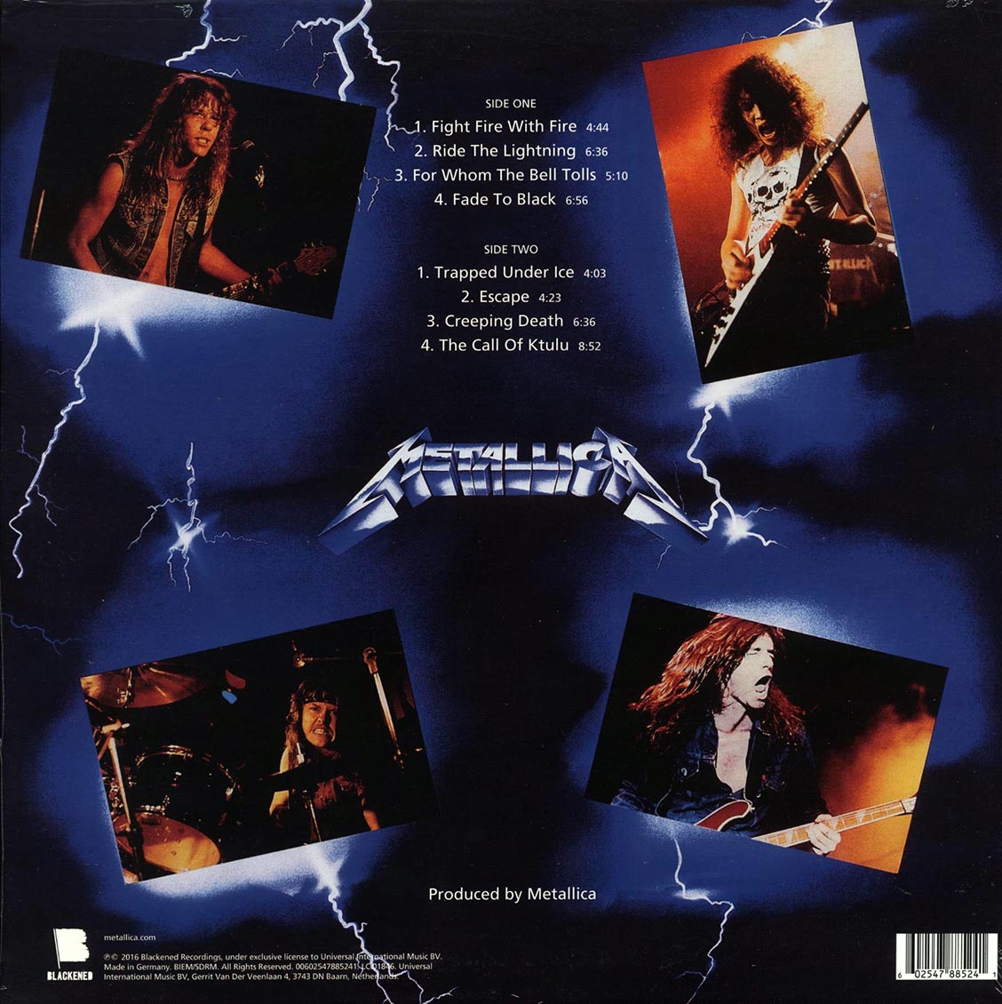 Metallica - Ride The Lightning (incl. mp3) (remastered)